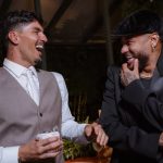 Neymar explica por que foi o único convidado de preto no casamento de Medina