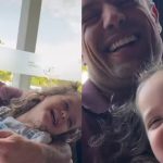 Ex de Rafael Cardoso compartilha registro do ator com a filha após reabilitação: “Combustível”