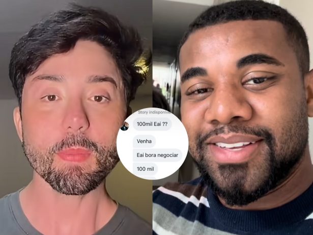 Rico expõe prints e áudios com chantagem de Davi antes de luta: “Só depende de você”