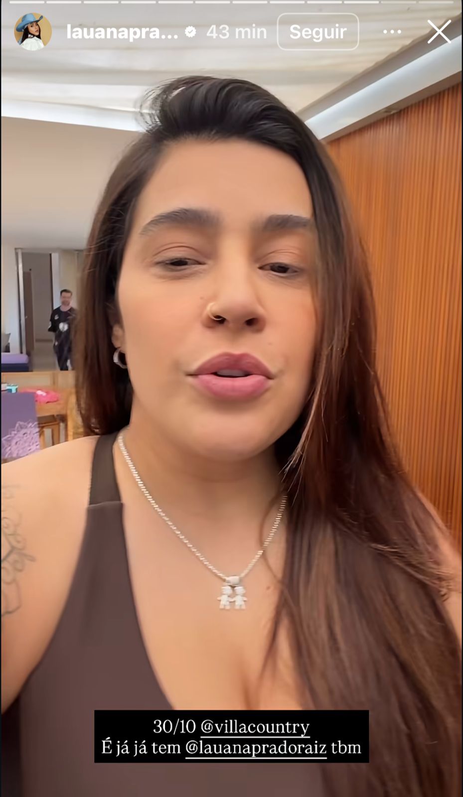 Reprodução Instagram/@lauanaprado
