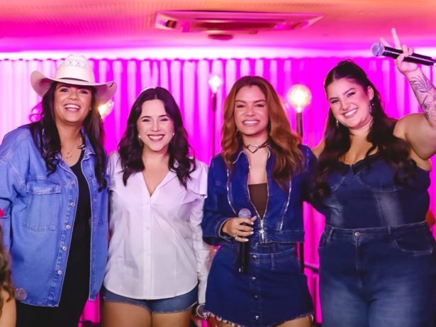 Lorena Cristine, Day & Lara e Bruna Lipiani se unem no projeto “Bar das Braba”