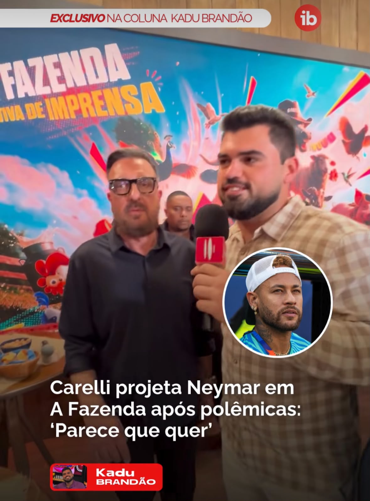 Créditos: Reprodução Instagram @kadu_brandao Créditos: Reprodução Instagram @kadu_brandao