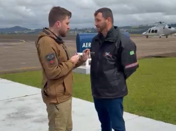 Operador relata último contato com piloto de helicóptero desaparecido com Rick e Bruno Avelar