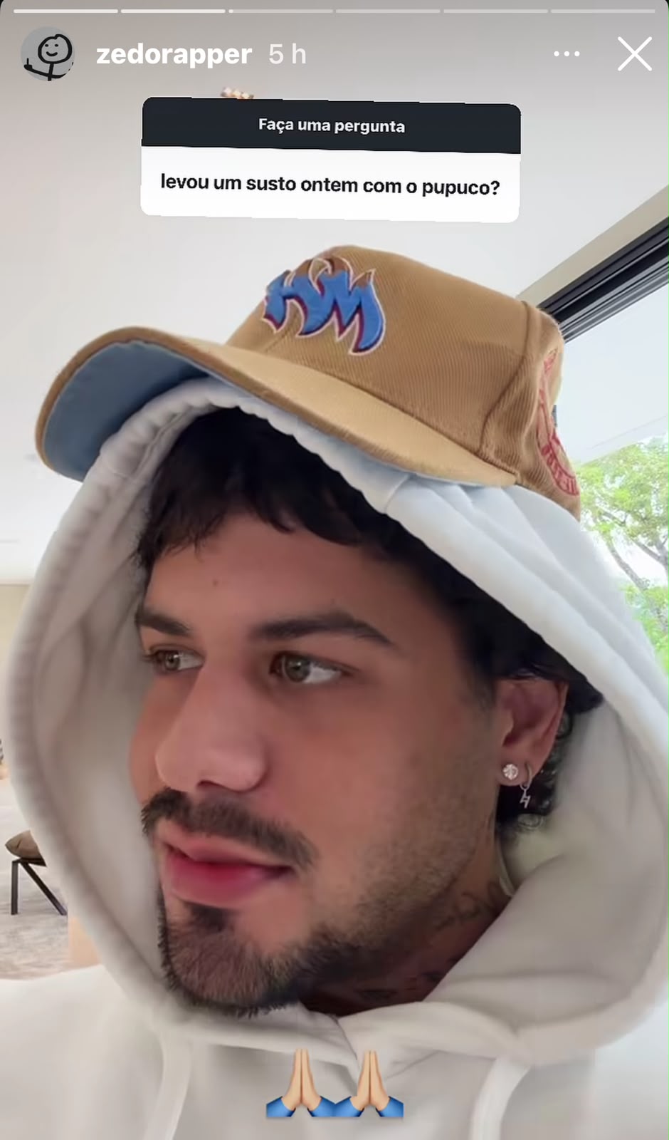 Crédito: Reprodução Instagram @zedorapper Crédito: Reprodução Instagram @zedorapper