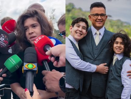 Em velório, filho de Bruno Avelar promete seguir os passos do pai: “Continuar o legado dele”