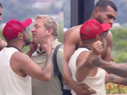 “A Fazenda 18”: Thaíde e Sérgio Hondjakoff discutem e peões precisam intervir