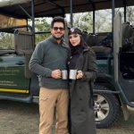 Thiago Bertoldo e Geórgia Fröhlich aproveitam lua de mel na África do Sul: “Sonho”
