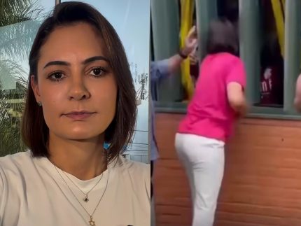 Michelle Bolsonaro se pronuncia após momento de tensão com eleitora no DF