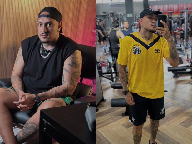 MC Binn esclarece uso de caneta emagrecedora após perda de peso: “Tchau, obesidade”