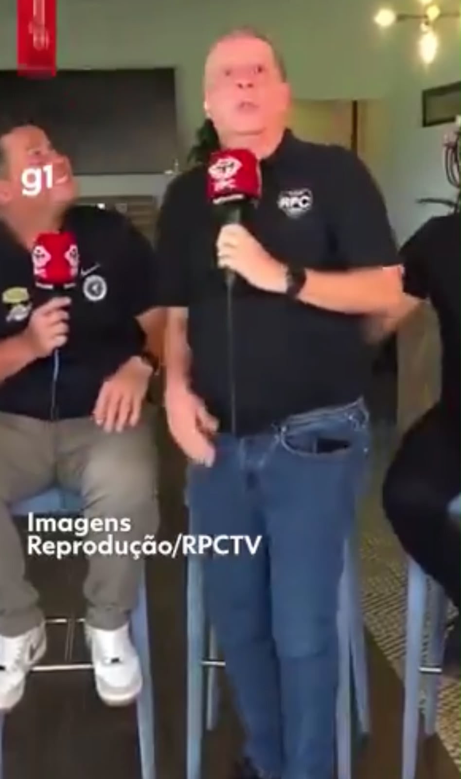Créditos: RPCTV Instagram @g1 Créditos: RPCTV Instagram @g1