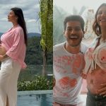 Separados, Jheny Santucci revela nome da filha com Arthur Aguiar e recebe reação do ator