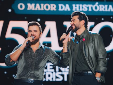 Zé Neto & Cristiano celebram 15 anos com show histórico e mais de 40 músicas em Brasília