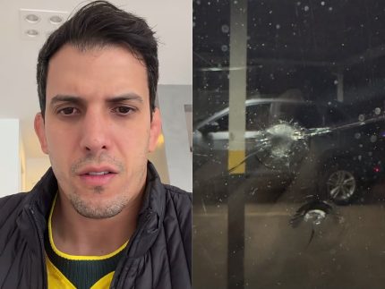 Deputado Felipe Sertanejo sofre tentativa de assalto e tem carro baleado em SP