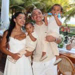 Ary Mirelle e João Gomes celebram dois anos de casamento com festa em família
