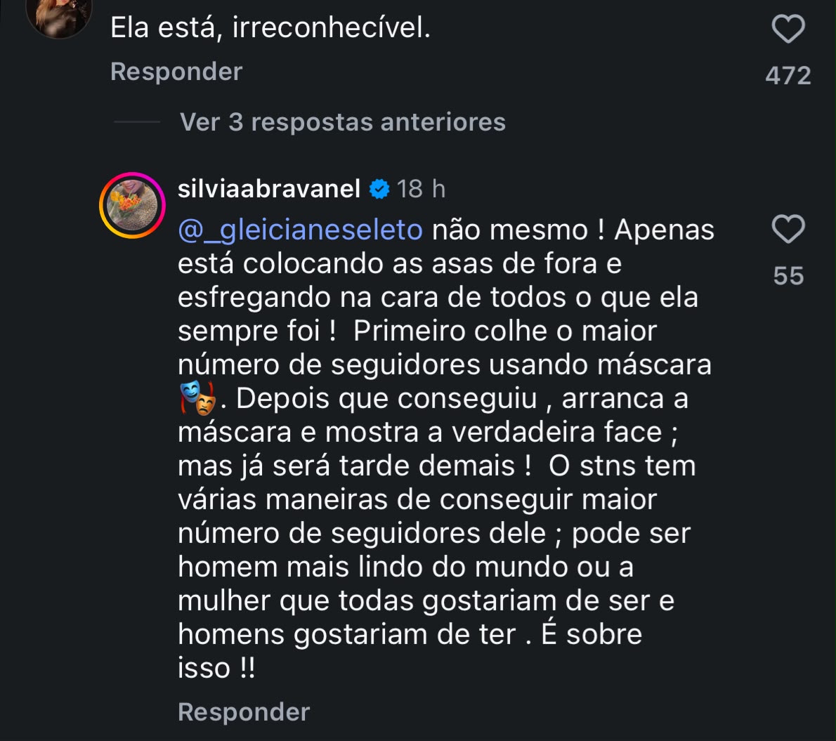 Silvia Abravanel criticou Virginia Fonseca após vídeo onde influenciadora aparece com notas de dólares na calcinha / Reprodução 