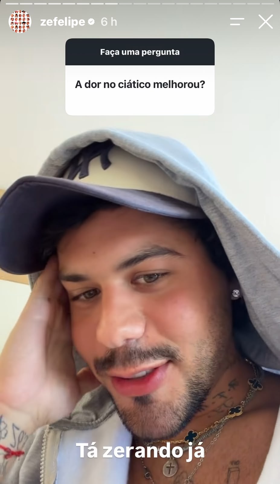 Crédito: Reprodução Instagram @zefelipe