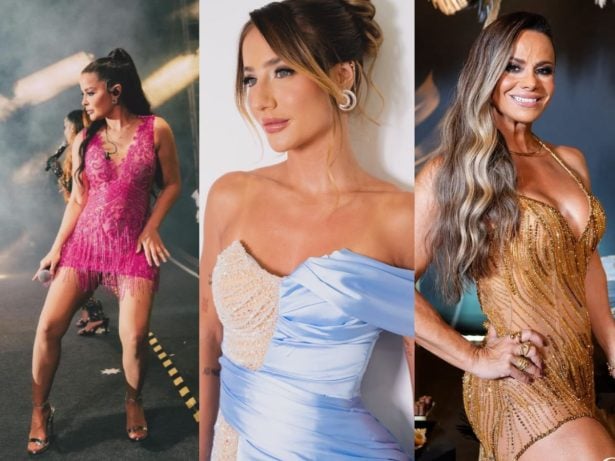 Designer do vestido de Bruna Griphao veste Paolla Oliveira, Viviane Araújo, Maraisa e mais