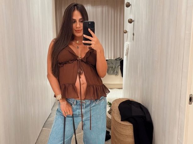 Carol Peixinho exibe reta final da gestação do filho com Thiaguinho