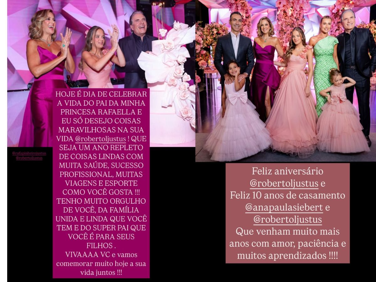 Reprodução Instagram/Ticiane Pinheiro