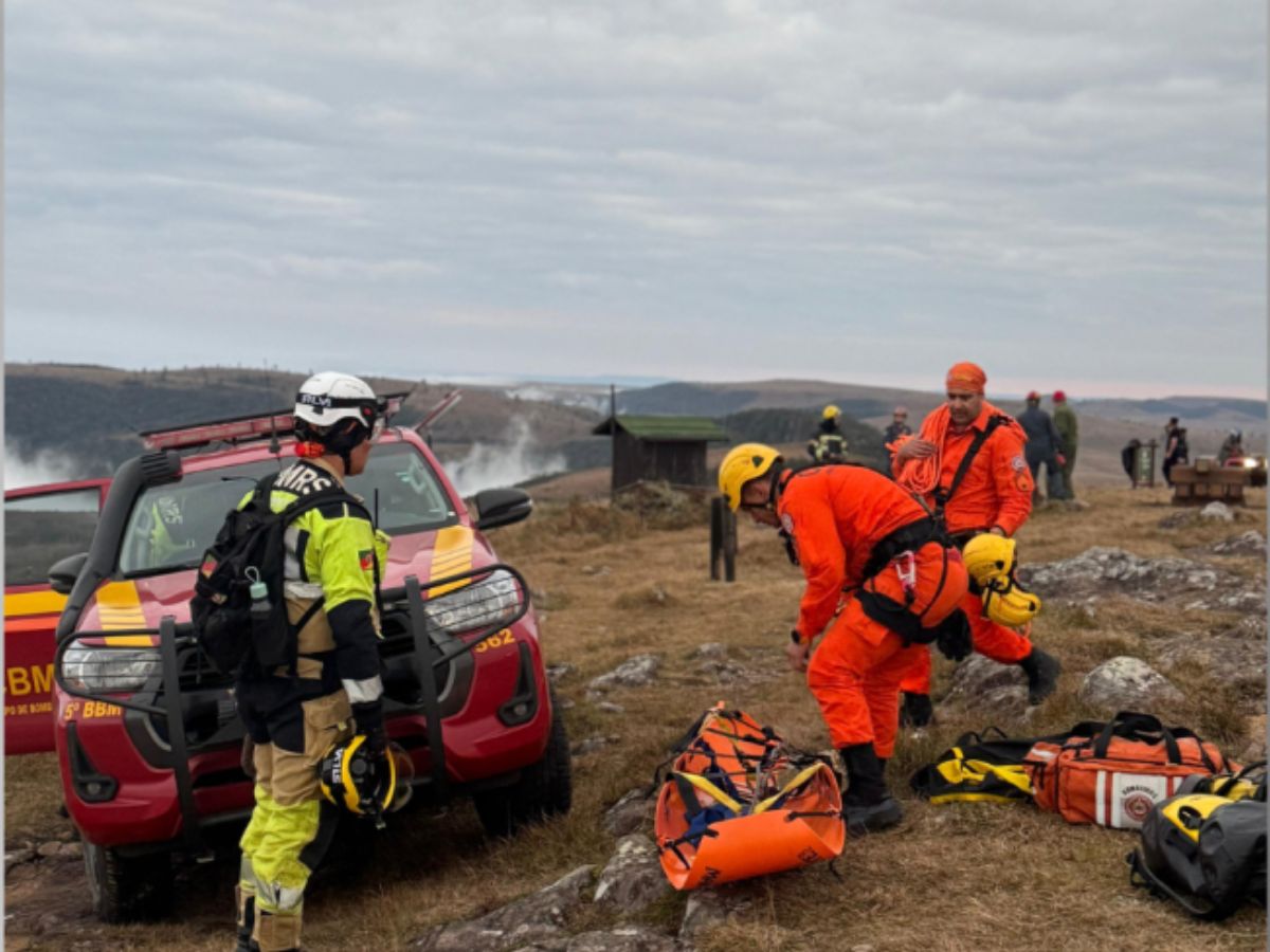 Divulgação/ Corpo de Bombeiros