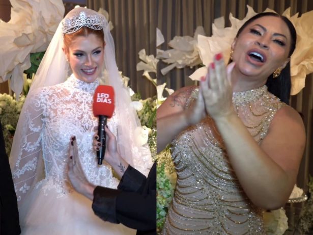 Sylvia Design conta que não se envolveu nos detalhes do casamento do filho: “É deles”