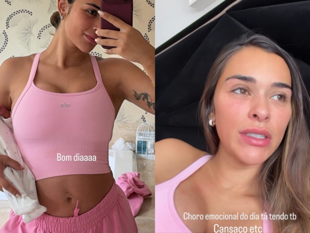 Tainá Militão mostra barriga cinco dias após parto e desabafa sobre “maternidade real”