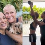 Xuxa investe em hipertrofia e reabilitação para retomar sua rotina fitness pós-cirurgia
