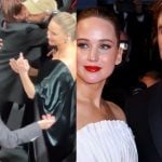 Jennifer Lawrence mostra dedo do meio para Robert Pattinson em Cannes