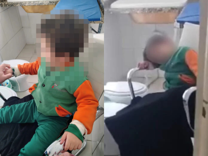 Criança é encontrada amarrada em banheiro de escola no Paraná
