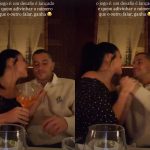 Discretos, Jade Picon e André Lamoglia compartilham momento de diversão a dois