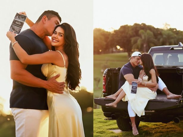 Franciny Ehlke anuncia primeira gravidez com marido bilionário