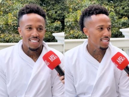 Ao portal LeoDias, Éder Militão revela nervosismo antes de casar com Tainá Castro