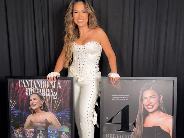 Simone Mendes recebe dois prêmios em noite de show esgotado no Rio de Janeiro