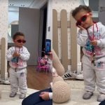 Mavie, filha de Neymar e Biancardi, rouba a cena em mini show de moda