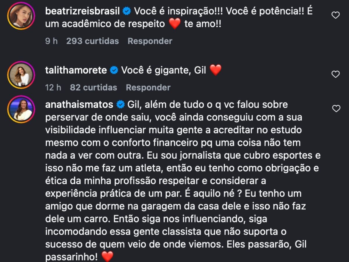 Reprodução / Instagram: @gildovigor Reprodução / Instagram: @gildovigor