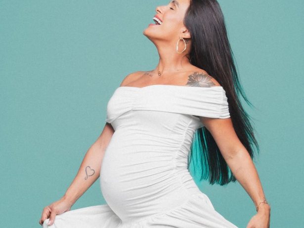 Carol Peixinho celebra chegada do 9º mês de gestação: “Tudo ganha novo sentido”