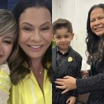Zaida Huff e Dona Ruth com Leozinho
