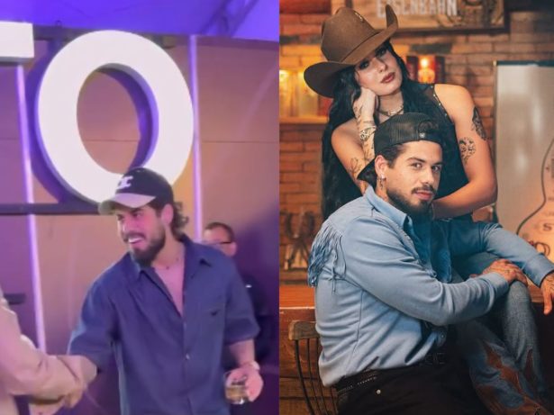 Zé Felipe prestigia show de Ana Castela em Jaguariúna, antes de viajarem juntos