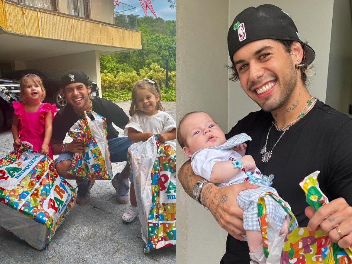 Maria Alice, Zé Felipe, Maria Flor e José Leonardo (Foto: Reprodução/Instagram)