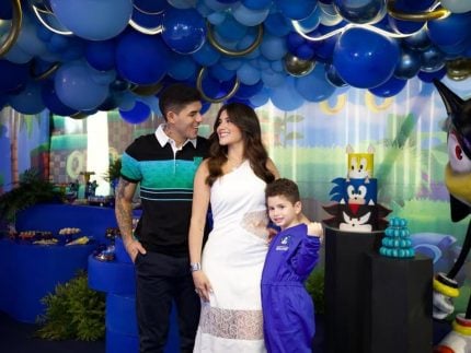 Zé Vaqueiro e Ingra Soares celebram 5 anos do filho, Daniel