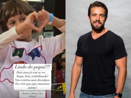 Rafael Cardoso lamenta distância dos filhos: “Dois anos sem os ver”