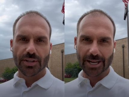 Após apoio de Trump ao pai, Eduardo Bolsonaro promete: “Não será a única novidade”