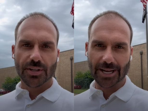 Após apoio de Trump ao pai, Eduardo Bolsonaro promete: “Não será a única novidade”