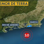 Tremores de terra são registrados no litoral do Rio de Janeiro