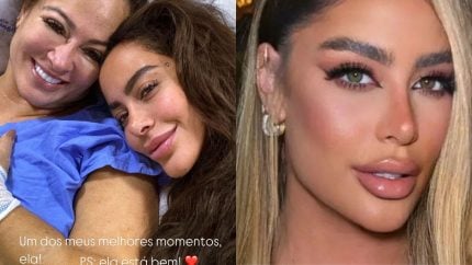 Rafaella Santos exibe registro ao lado da mãe internada e tranquiliza seguidores