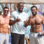 Usain Bolt participa das gravações de “Vale Tudo” com Cauã Reymond