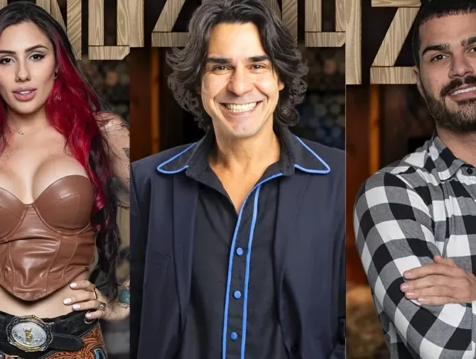 A Fazenda 15: Alicia X, André e Shay estão na Roça