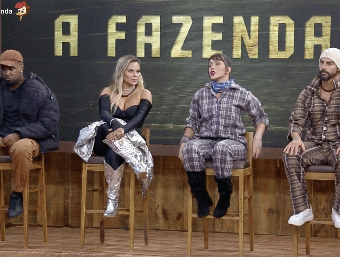 A Fazenda 15: Nadja, Kally, Tonzão e Radamés estão na Roça