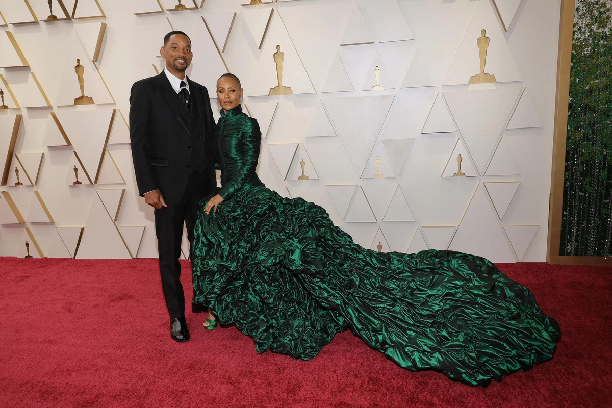 Will e Jada em premiação (Foto: Mike Coppola/AFP)