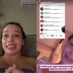 Kamylinha apaga fotos da filha após críticas por “adultização” e chora em desabafo